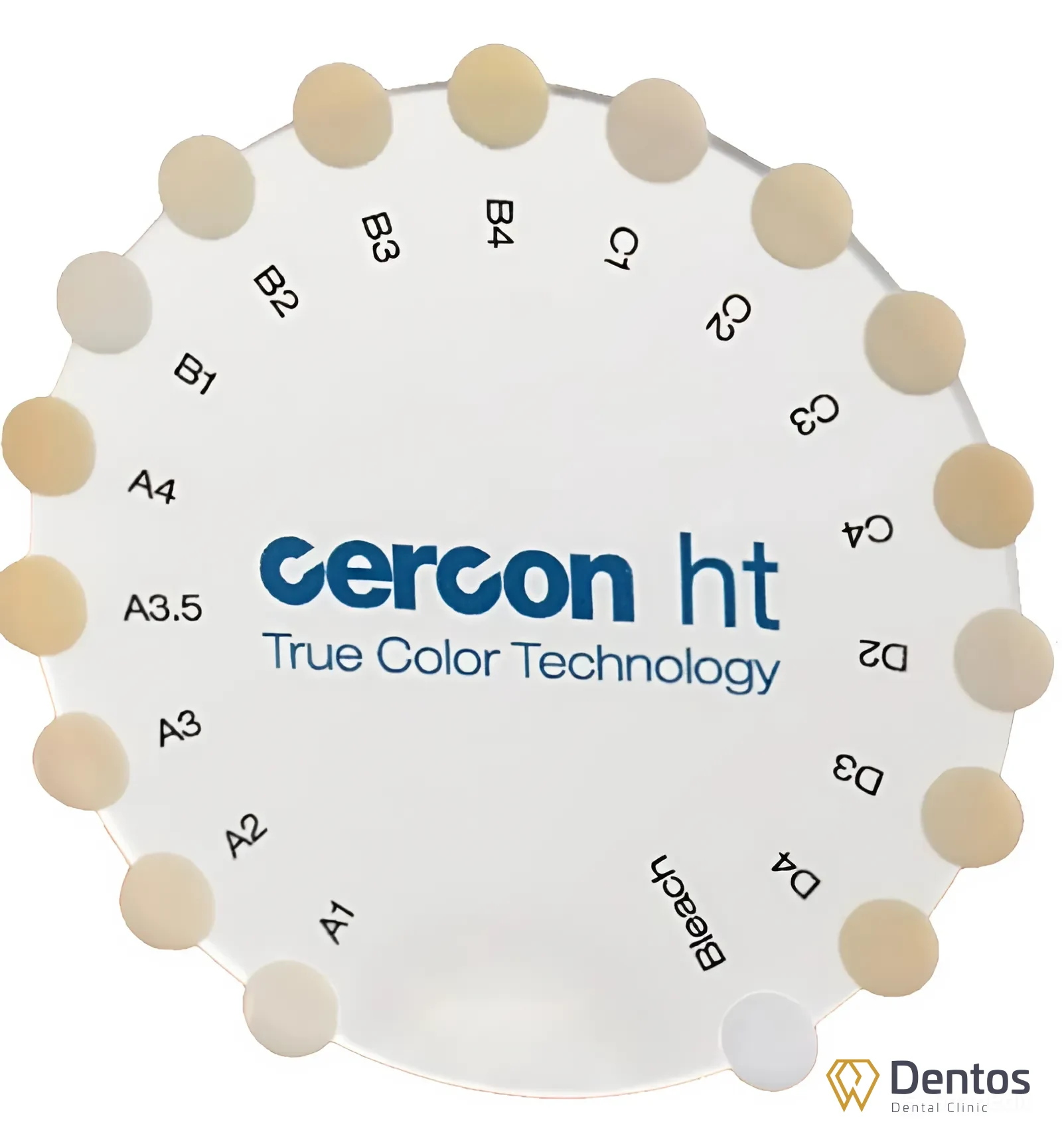 Răng sứ Cercon sở hữu công nghệ màu sắc True Color độc quyền